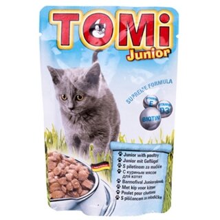 Tomi Kanatlı Etli Pouch Yavru 100 gr Kedi Maması kullananlar yorumlar